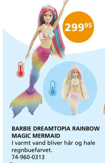 Barbie dreamtopia rainbow magic mermaid