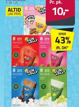 Fleggaard Sun Lolly tilbud