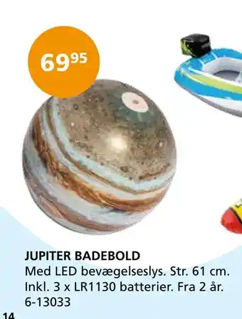 Jupiter badebold