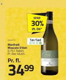 Fleggaard Manfredi Moscato D'Asti tilbud