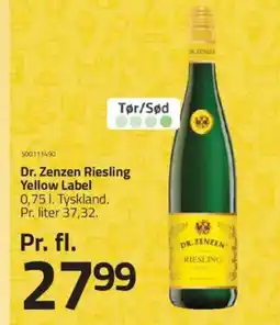 Fleggaard Dr. Zenzen Riesling Yellow Label tilbud