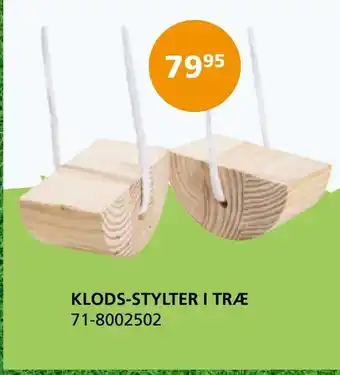 Kon-Tur Klods-stylter i træ tilbud