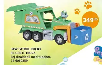 Paw patrol rocky re use it truck