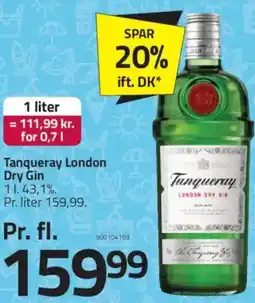 Fleggaard Tanqueray London Dry Gin tilbud