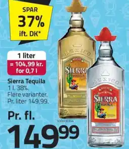 Fleggaard Sierra Tequila tilbud