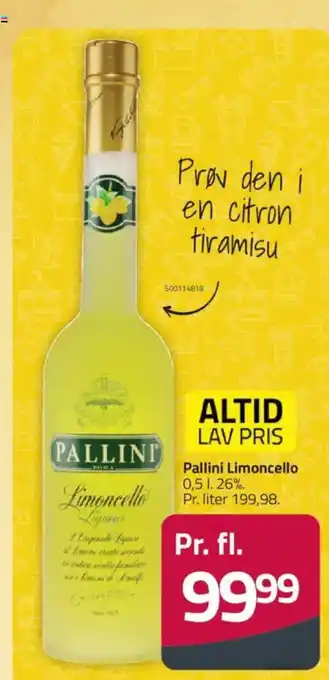 Fleggaard Pallini Limoncello tilbud