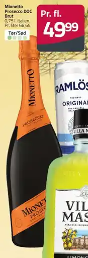 Fleggaard Mionetto Prosecco DOC Brut tilbud