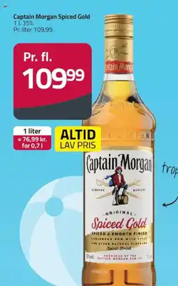 Fleggaard Captain Morgan Spiced Gold tilbud