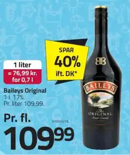 Fleggaard Baileys Original tilbud