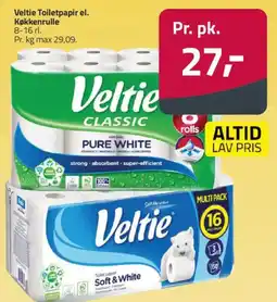 Fleggaard Veltie Toiletpapir el. tilbud