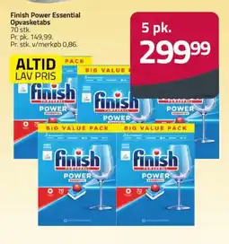 Fleggaard Finish Power Essential Opvasketabs tilbud