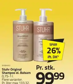 Fleggaard Stuhr Original Shampoo el. Balsam tilbud