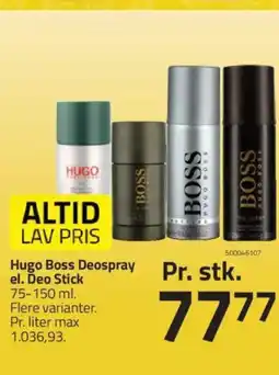 Fleggaard Hugo Boss Deospray el. Deo Stick tilbud