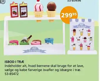 Kon-Tur Isbod i træ tilbud