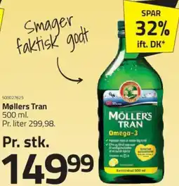 Fleggaard Møllers Tran tilbud