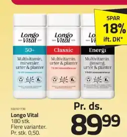 Fleggaard Longo Vital tilbud