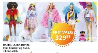 Barbie extra dukke