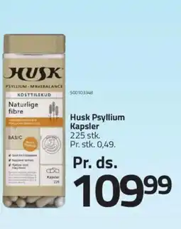 Fleggaard Husk Psyllium Kapsler tilbud