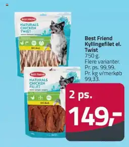 Fleggaard Best Friend Kyllingefilet el. Twist tilbud