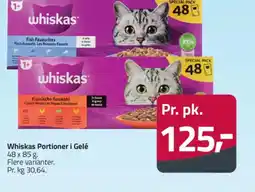 Fleggaard Whiskas Portioner i Gelé tilbud