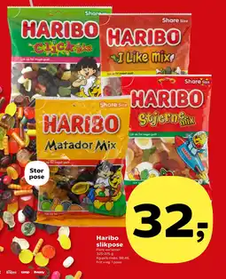 Coop.dk Shopping Haribo slikpose tilbud
