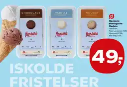 Coop.dk Shopping Hansens økologiske flødeis tilbud