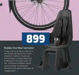 Cykelstyrken Bobike One Maxi barnestol tilbud