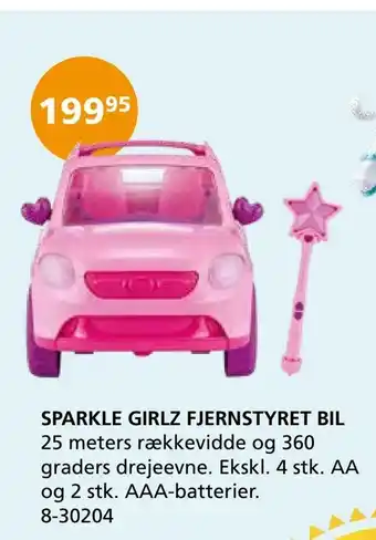 Kon-Tur Sparkle girlz fjernstyret bil tilbud