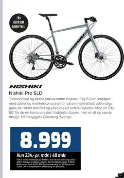 Cykelstyrken NHHILI Nishiki Pro SLD tilbud