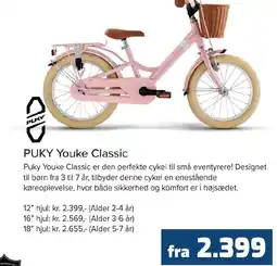 Cykelstyrken PUKY Youke Classic tilbud