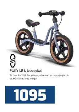 Cykelstyrken PUKY LR L løbecykel tilbud