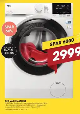 Punkt1 AEG VASKEMASKINE tilbud