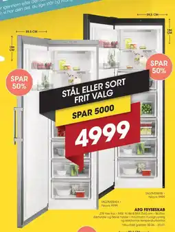 Punkt1 AEG FRYSESKAB tilbud