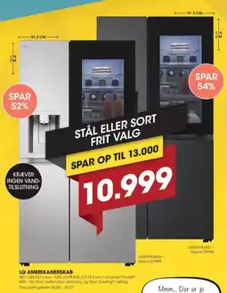 Punkt1 LG AMERIKANERSKAB tilbud