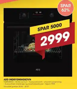 Punkt1 AEG INDBYGNINGSOVN tilbud