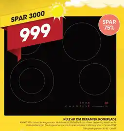 Punkt1 Kulz keramisk kogeplade tilbud