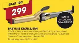 Punkt1 BABYLISS KRØLLEJERN tilbud