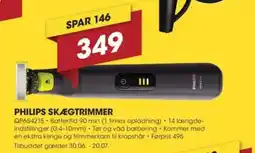 Punkt1 PHILIPS SKÆGTRIMMER tilbud