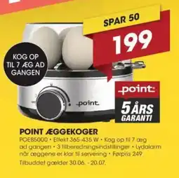Punkt1 POINT ÆGGEKOGER tilbud