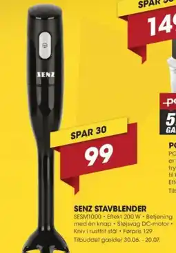 Punkt1 SENZ STAVBLENDER tilbud