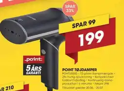 Punkt1 POINT TØJDAMPER tilbud