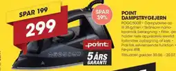 Punkt1 POINT DAMPSTRYGEJERN tilbud