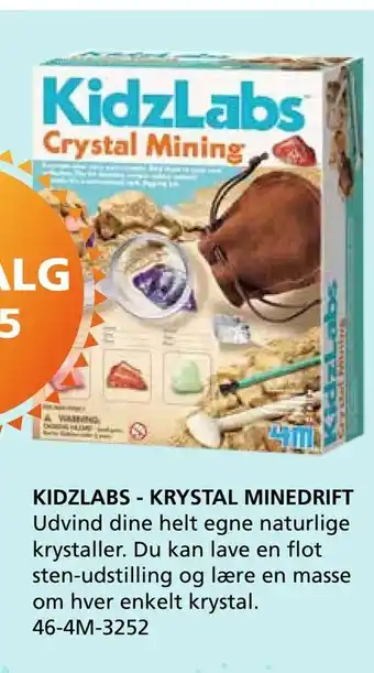 Kidzlabs - krystal minedrift
