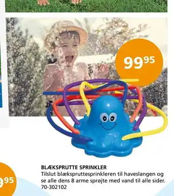 Blæksprutte sprinkler