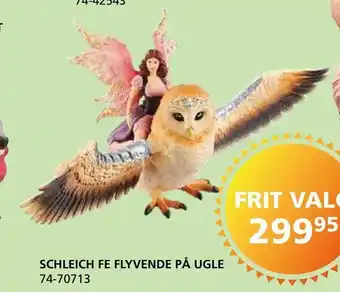 Kon-Tur Schleich fe flyvende på ugle tilbud
