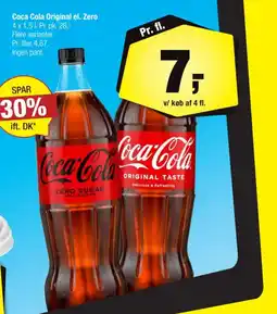 Calle Coca Cola Original El. Zero tilbud