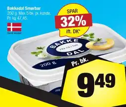 Calle Bakkedal Smørbar tilbud