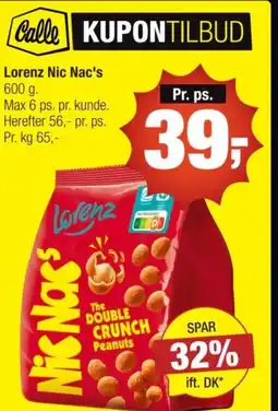 Calle Lorenz Nic Nac's tilbud