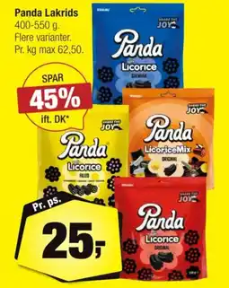 Calle Panda Lakrids tilbud