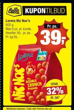 Calle Lorenz Nic Nac's tilbud
